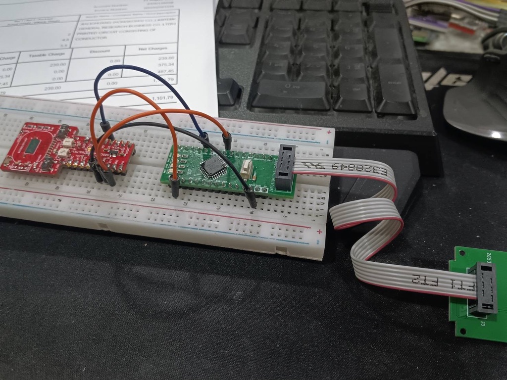 Breadboard development setup